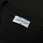T-shirt Off-White Multi Logo Graphic Black Oversized OFF002 - Image 6