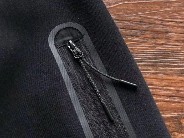 Jacket Nike Tech Fleece black e Gray - Image 3