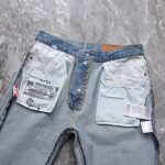 Denim Tears x Levi's Cotton Wreath Jeans Ligh Wash - Image 6
