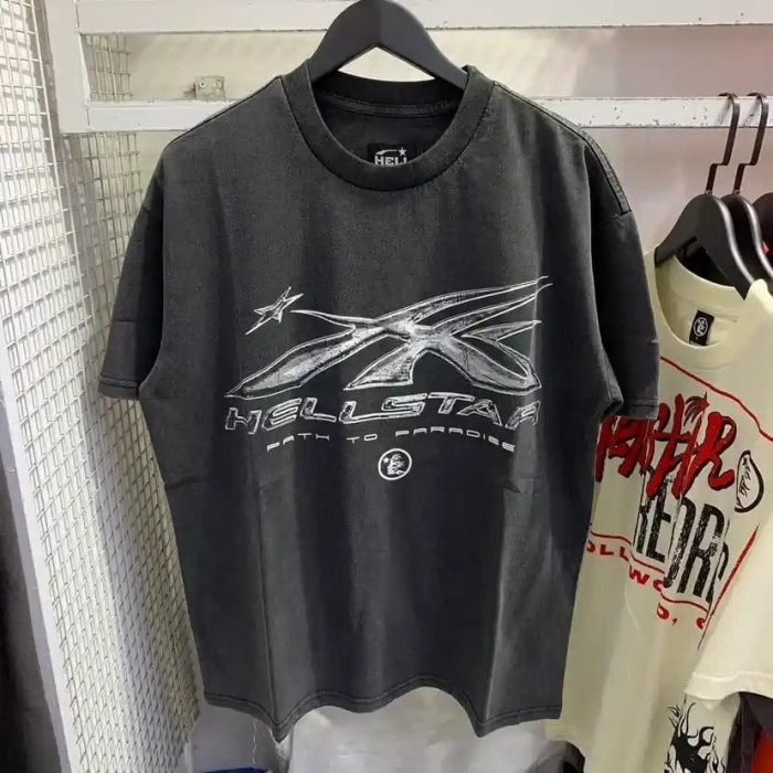 T-shirt Hellstar Washed Logo - Image 3