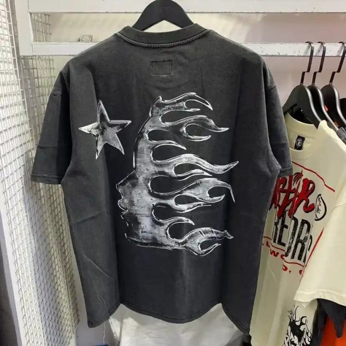 T-shirt Hellstar Washed Logo - Image 4
