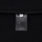 Balenciaga Classic Logo Hoodie Black BL008 - Image 8
