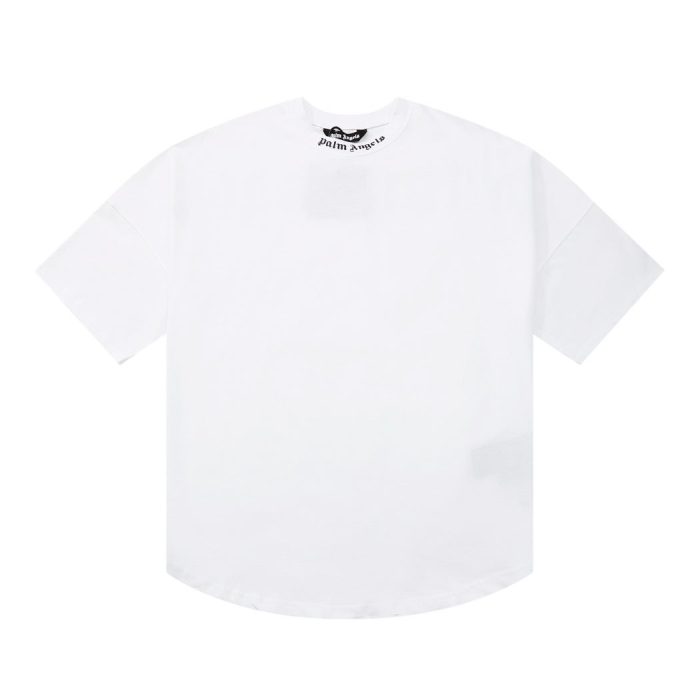 T-shirt Palm Angels Double Logo Oversized - Image 2