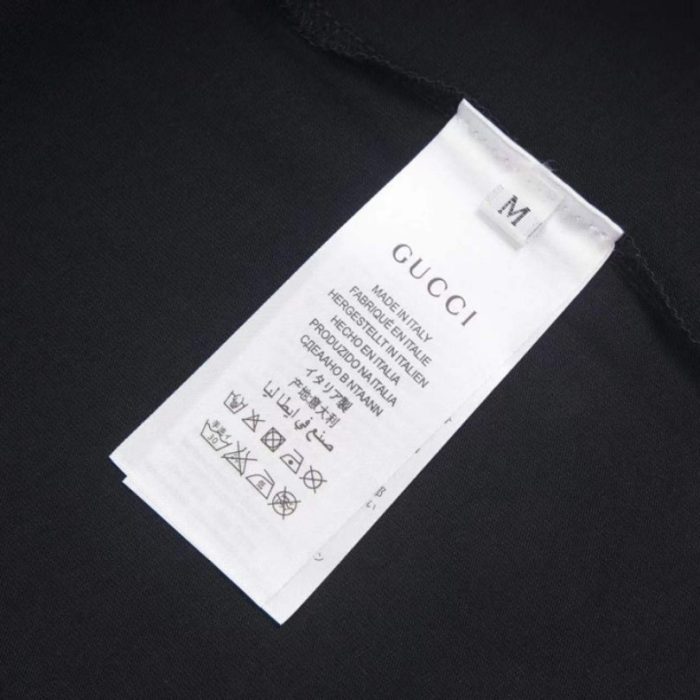 T-shirt Gucci x Adidas Graphic Black GC048 - Image 7