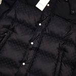 Jacket Gucci Puffer Monogram Black GC005 - Image 10
