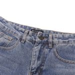 Jeans Balenciaga Logo Vintage Blue BL018 - Image 6