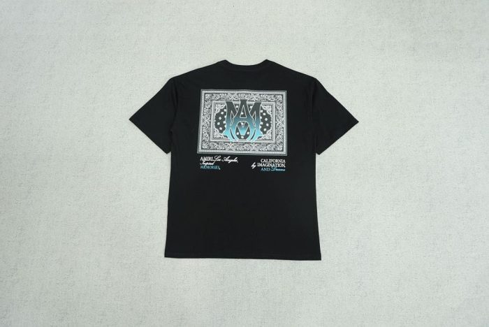 T-shirt Amiri Ma Bandana Black - Image 3