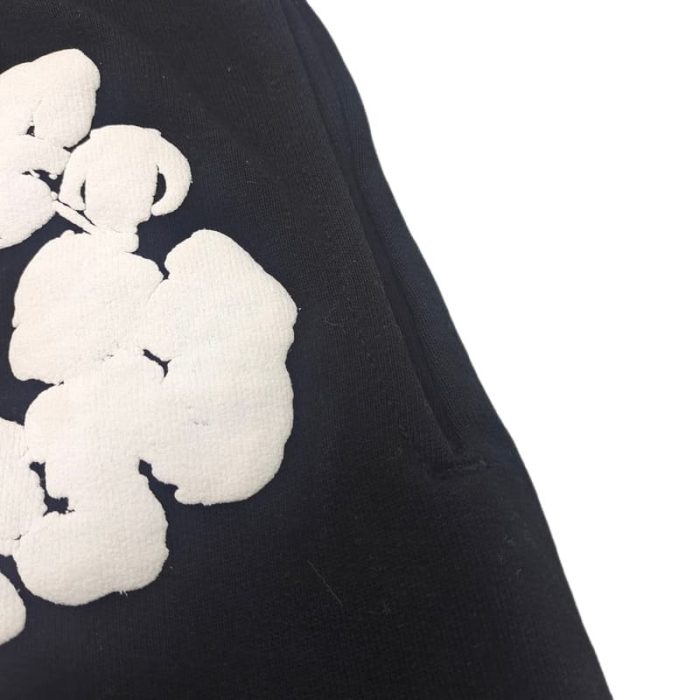 Shorts Denim Tears The Cotton Wreath Black - Image 8