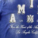 T-shirt Amiri Vintage Collegiate Blue - Image 8