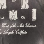 T-shirt Amiri Vintage Collegiate Black - Image 8
