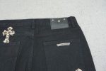 Jeans Chrome Hearts Green & Leopard Cross - Image 9
