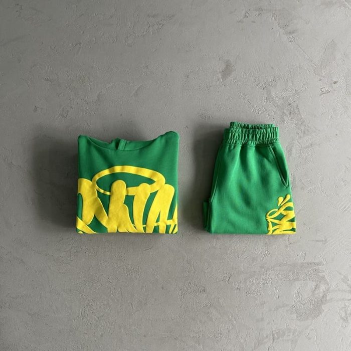 Set Team Syna Hood Twinset Green - Image 10