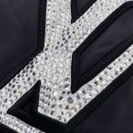 Jacket Louis Vuitton 'LV Lovers' Nylon Crystal Baseball - Image 7