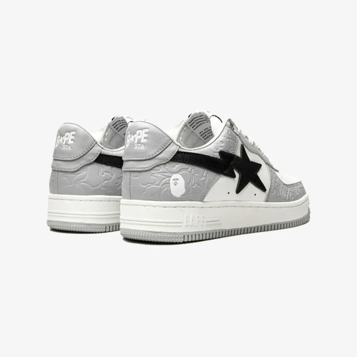 A Bathing Ape Bape SK8 Sta Grey - Image 3