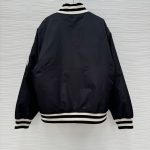Jacket Louis Vuitton 'LV Lovers' Nylon Crystal Baseball - Image 3