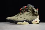 Air Jordan 6 Retro Travis Scott "Olive" - Image 2