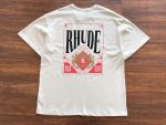 T-shirt Rhude Card 'Vintage White' - Image 3