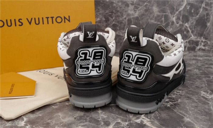 Louis Vuitton LV Skate Sneaker Grey White - Image 10