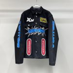 Jacket Louis Vuitton Printed Denim - Image 2