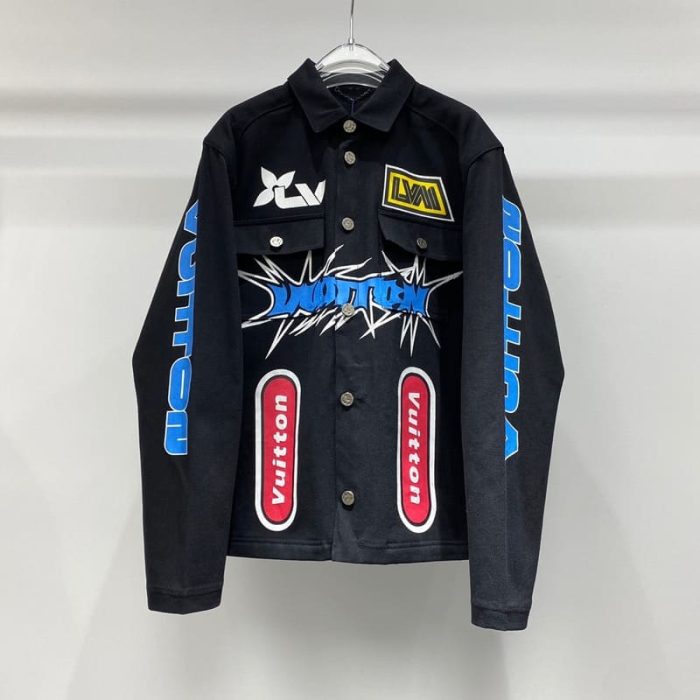 Jacket Louis Vuitton Printed Denim - Image 2
