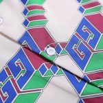 T-Shirt Gucci Multicolor GG Pattern Short Sleeve GC001 - Image 5