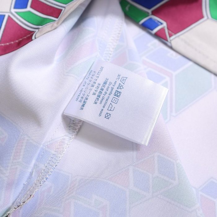 T-Shirt Gucci Multicolor GG Pattern Short Sleeve GC001 - Image 6