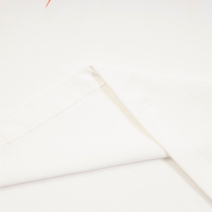 T-shirt Gucci Red Gradient Logo White GC040 - Image 5