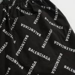 Shorts Balenciaga Allover Logo Print BL044 - Image 6