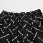Shorts Balenciaga Allover Logo Print BL044 - Image 5