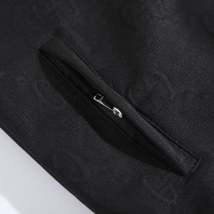 Track Jacket Gucci GG Stripes Black GC022 - Image 6