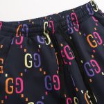 Shorts Gucci GG Multicolor Black Casual GC025 - Image 4