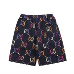 Shorts Gucci GG Multicolor Black Casual GC025 - Image 2