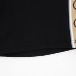 Shorts Gucci Monogram Trim Black GC054 - Image 7