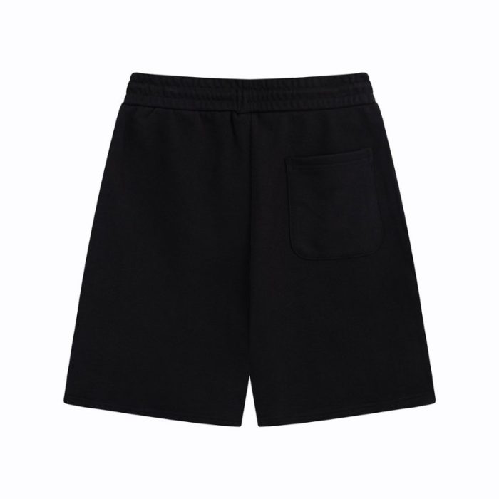 Shorts Gucci Monogram Trim Black GC054 - Image 2