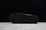 Stussy x Nike Air Force 1 Triple Black - Image 5