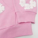 Hoodie Denim Tears The Cotton Wreath Pink - Image 4