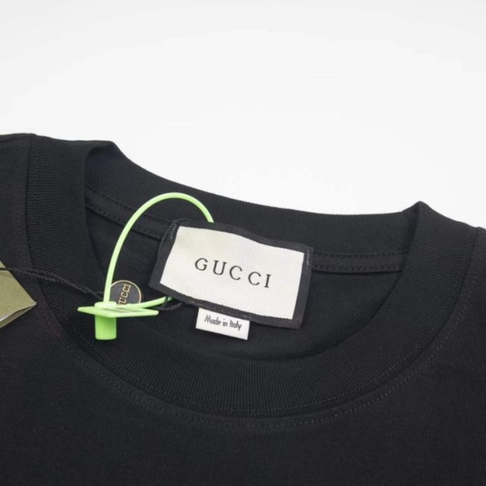 T-shirt Gucci Dans Le Vert Black GC072 - Image 5