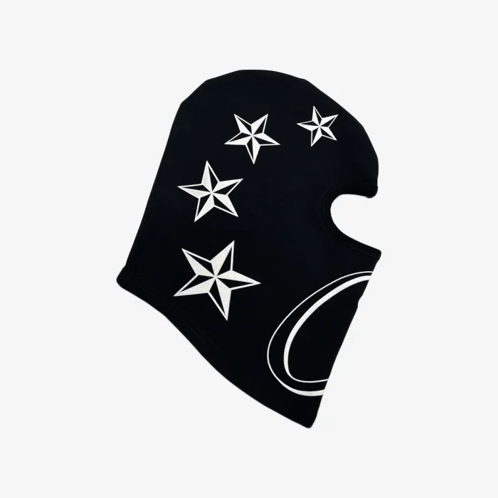 Balaclava Corteiz Ski Mask Black/White - Image 3