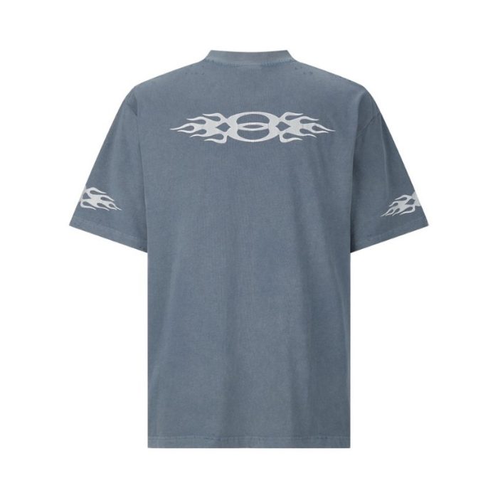 T-shirt Balenciaga Graffiti Black Oversized BL024 - Image 2