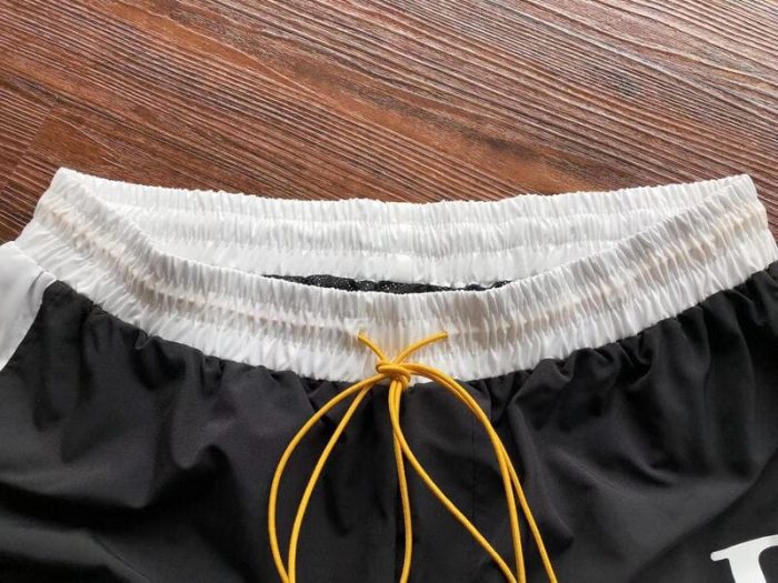 Rhude Side Logo Shorts Black - Image 6