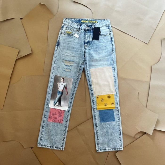 Jeans Drew House Indigo Patchwork - Image 2