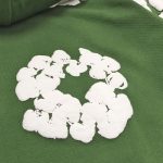 Hoodie Denim Tears The Cotton Wreath Green - Image 4