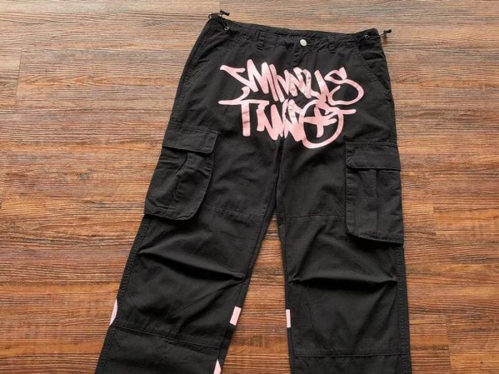 Minus Two Cargo black/Rosa - Image 3