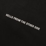 T-shirt Balenciaga Green Alien Face Black Oversized BL001 - Image 6