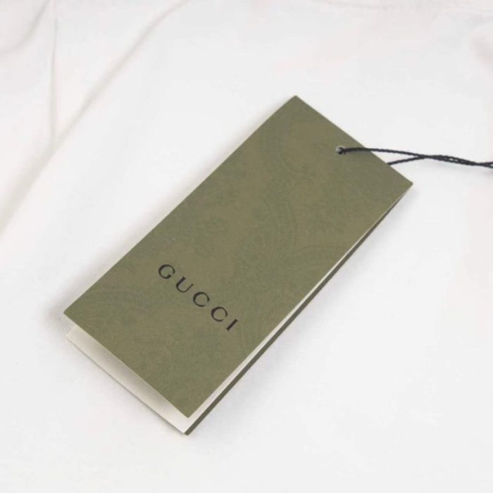 T-shirt Gucci Dans Les Rue White GC051 - Image 6