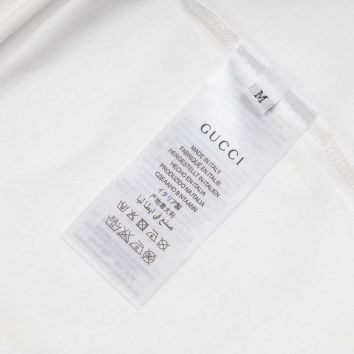 T-shirt Gucci x Adidas Graphic White GC049 - Image 7