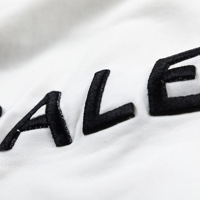 Shorts Balenciaga Logo White BL016 - Image 5