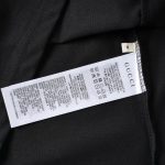 T-shirt Gucci Interlocking Logo Black GC013 - Image 8