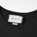 T-shirt Gucci Interlocking Logo Black GC013 - Image 7