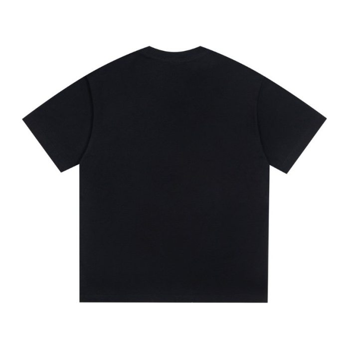 T-shirt Gucci Rainbow Logo Black GC035 - Image 2